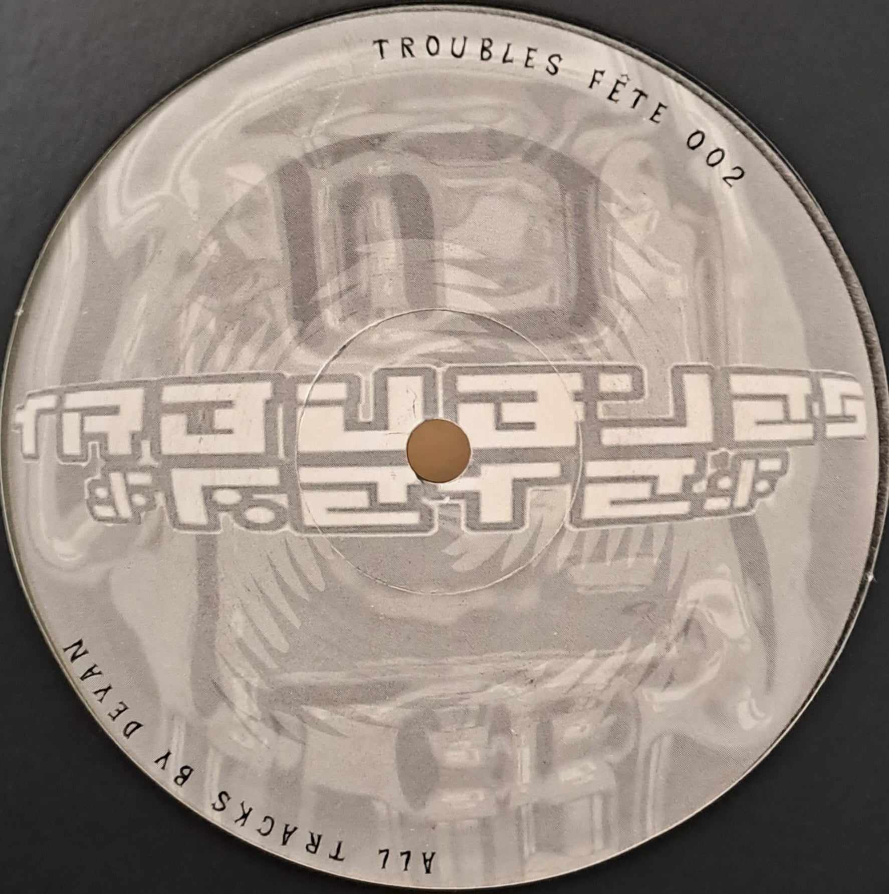 Troubles Fete 002 (Miss Tek 01) - vinyle freetekno